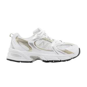 New Balance 530 Big Kid Baskets 'White Stoneware' Blanc/Grès GR530RD