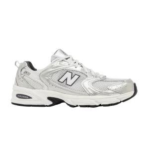 New Balance 530 Baskets 'Grey Matter Silver Metallic' Tissu gris/Argent métallique/Aimant MR530LG