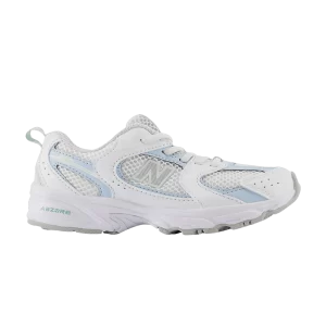 New Balance 530 Little Kid Wide 'White Light Chrome Blue' Blanc/Bleu Chrome Clair PZ530PC W