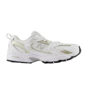 New Balance 530 Little Kid Wide 'White Stoneware' Baskets Blanc/Grès PZ530RD W