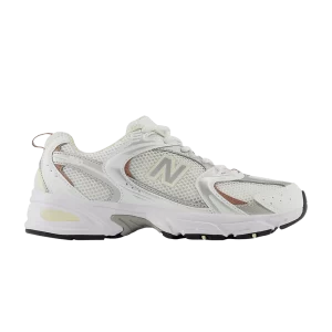 Baskets New Balance 530 'White Calcium' Blanc/Argent Métallisé/Calcium MR530SGA