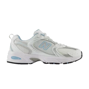New Balance 530 Baskets 'White Chrome Blue' Blanc/Argent Métallisé/Bleu Chrome MR530SGB