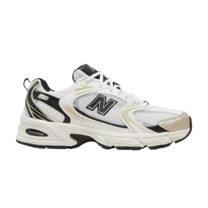 Baskets New Balance 530 'White Light Gold' Blanc/Or clair métallisé MR530TC