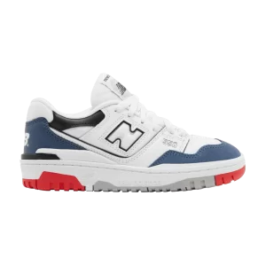 New Balance 550 Big Kid 'USA' Baskets Blanc/Marine/Rouge GSB550CN