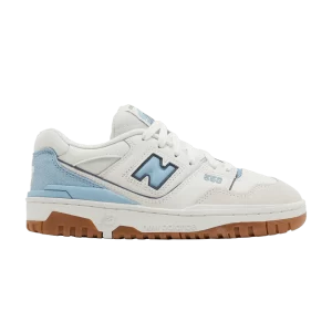 New Balance 550 Big Kid 'White Blue Gum' Baskets Gris/Blanc/Bleu GSB550FC