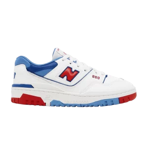 New Balance 550 Big Kid 'Rouge Bleu Atlantique' Blanc/Vrai Rouge/Bleu Atlantique GSB550CH