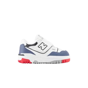 New Balance 550 Bungee Lace Baskets 'USA' pour Enfant Blanc/Marine/Rouge IHB550CN