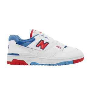 New Balance 550 Baskets 'Red Atlantic Blue' Blanc/Vrai Rouge/Bleu Atlantique BB550NCH