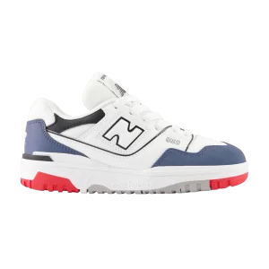 New Balance 550 Little Kid 'USA' Baskets Blanc/Marine/Rouge PSB550CN