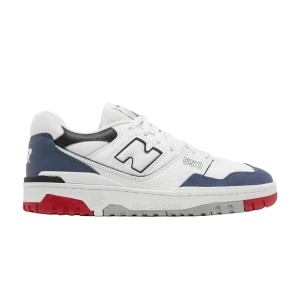 New Balance 550 'USA' Baskets Blanc/Vintage Indigo/True Rouge BB550NCN