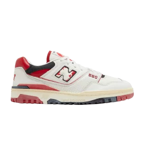 New Balance 550 'Vintage Pack - Rouge' Sel de Mer/Équipe Rouge/Noir BB550VGA
