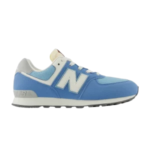 New Balance 574 Big Kid 'Blue Laguna' Baskets Bleu Lagon/Blanc GC574RCA