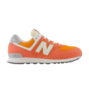 New Balance 574 Big Kid Baskets 'Gulf Red' Baie rouge/Sel de mer GC574RCB