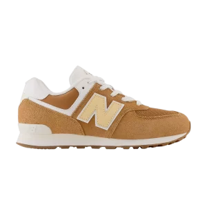 New Balance 574 Big Kid 'NB Athletics – Baskets tabac/sucre brut GC574CC1