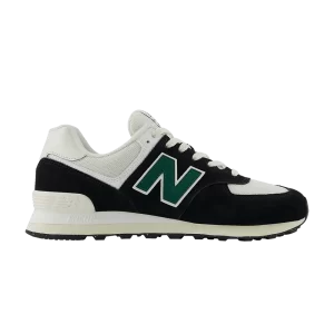 New Balance 574 'Black Marsh Green' Baskets Noir/Blanc/Marsh Vert U574RBG