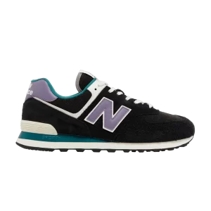 Baskets New Balance 574 'Black Purple Teal' Noir/Bleu U574LV2