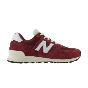 New Balance 574 'Classic Crimson' Baskets Classique Framboise/Blanc/Angora U574RBK