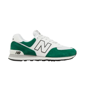 New Balance 574 'Classic Pine White' Baskets Pin classique/Blanc/Noir U574GT2