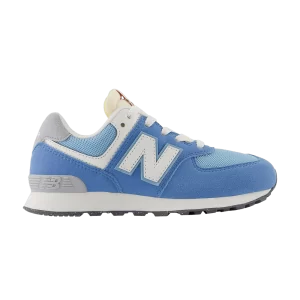 New Balance 574 Little Kid Baskets 'Blue Laguna' Bleu Lagon/Blanc PC574RCA
