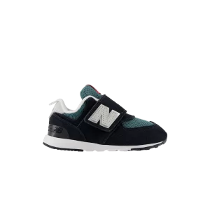 New Balance 574 New-B Hook & Loop Toddler Wide 'Black New Spruce' Noir/New Spruce NW574MGH W