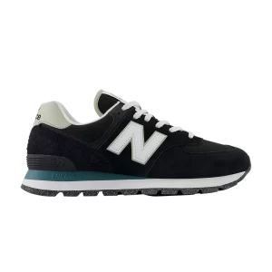 Baskets New Balance 574 Rugged 'Black Teal' Noir/Blanc ML574DBW