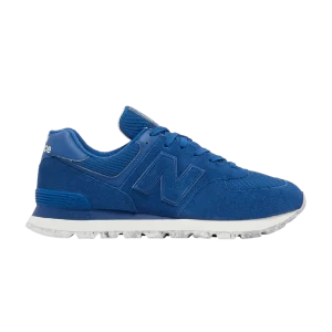 New Balance 574 Rugged 'Navy Marble Sole' Baskets Marine/Blanc ML574DA2