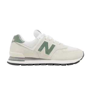 New Balance 574 Rugged 'White Green' Baskets Blanc/Vert ML574DUG