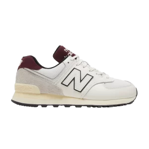 Baskets New Balance 574 'White Burgundy' Blanc/Bourgogne U574YR2