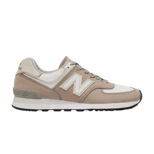 New Balance 576 Made in England Baskets 'Toasted Nut' Gris silex/Étoile blanche/Noyer grillé OU576FLB