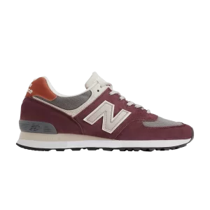 New Balance 576 Made in England 'Underglazed' Baskets Marron/Falcon/Ombre OU576PTY
