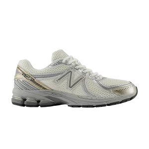 New Balance 860v2 'Sea Salt Gold Metallic' Baskets Sel de mer/Or métallique/Gris Harbour/Argent métallique ML860SG2