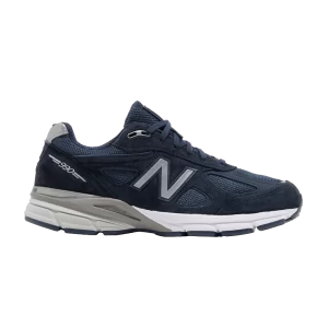 Baskets New Balance 990v4 Made in USA 'Navy '2023 Marine/Argent U990NV4