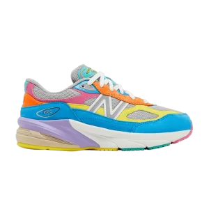 New Balance 990v6 Big Kid 'Gelato 'DTLR Baskets exclusives Multicolore/Multicolore GC990DL6