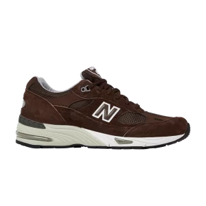 New Balance 991 Made in England Baskets 'Carafe' Decanter/Blanc Antique/Blanc M991BGW