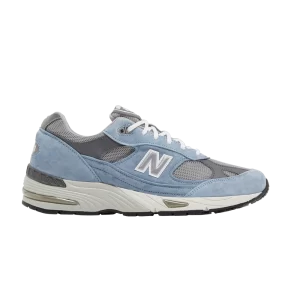 New Balance 991 Made in England Baskets « Dusty Blue » Bleu poussiéreux/Alloy/Perle fumée M991BGG