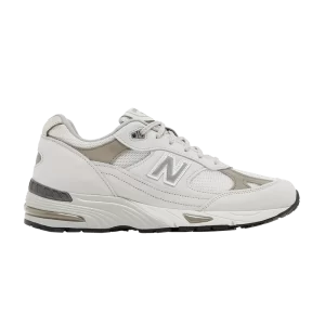 New Balance 991 Made in England 'Star White' Baskets Bleu Aube/Étoile Blanche/Gris Flint M991FLB