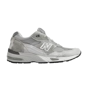 New Balance 991 Made in England 'Washed Grey' Baskets Rose M991PRT