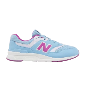 New Balance 997H Big Kid Wide 'Blue Purple Punch' Baskets Cyan/Purple Punch GR997HRD W