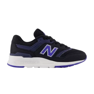 New Balance 997H Little Kid Wide 'Black Marine Blue' Baskets Noir/Bleu mer PR997HRA W