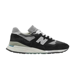 New Balance 998 Made in USA Baskets 'Black Silver' Noir/Argent U998BL
