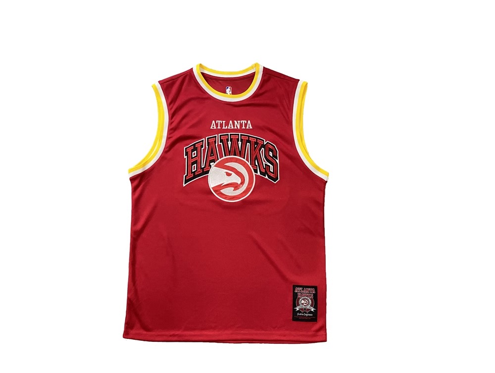 Buck Up Atlanta Hawks Maillot Rouge Maillot de Basket-Ball Vert 1140978