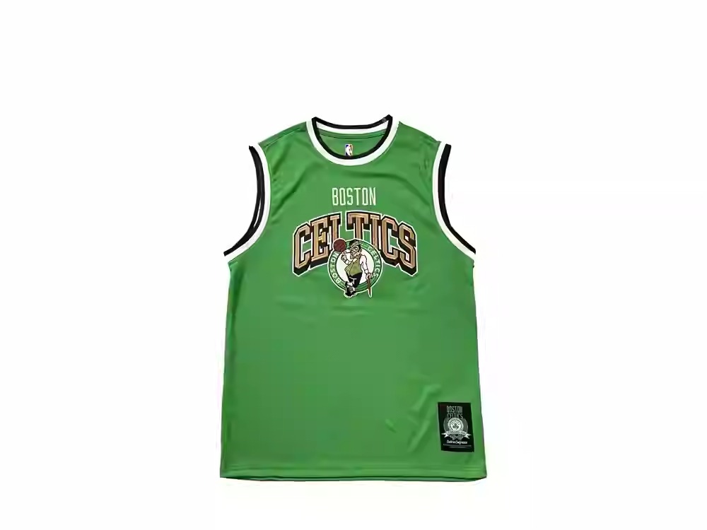 Maillot vert Buck Up Boston Celtics noir 1140889
