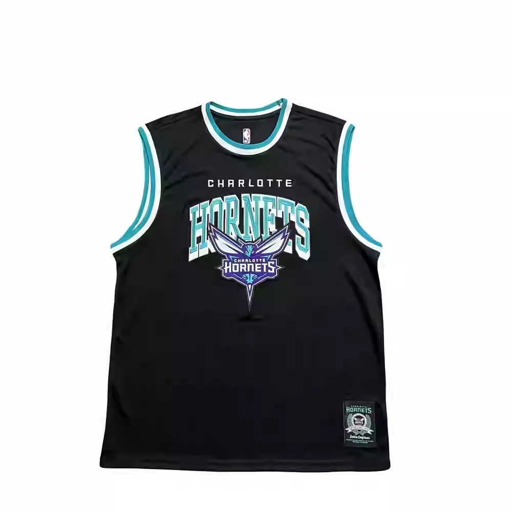 Maillot de basket-ball noir Buck Up Charlotte Hornets 1141080