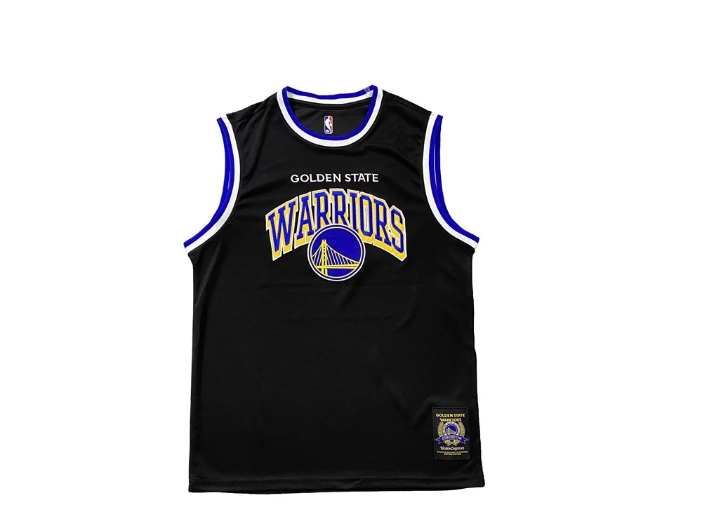 Buck Up Golden State Warriors Maillot de basket-ball noir 1140926