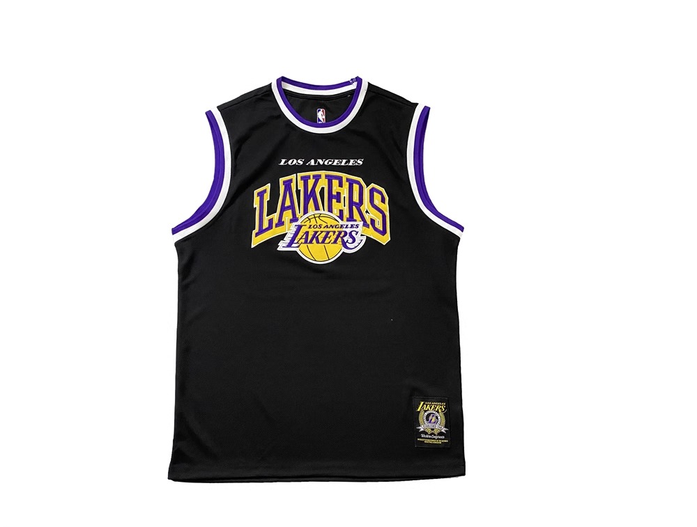 Maillot noir Buck Up Los Angeles Lakers Noir 1104330