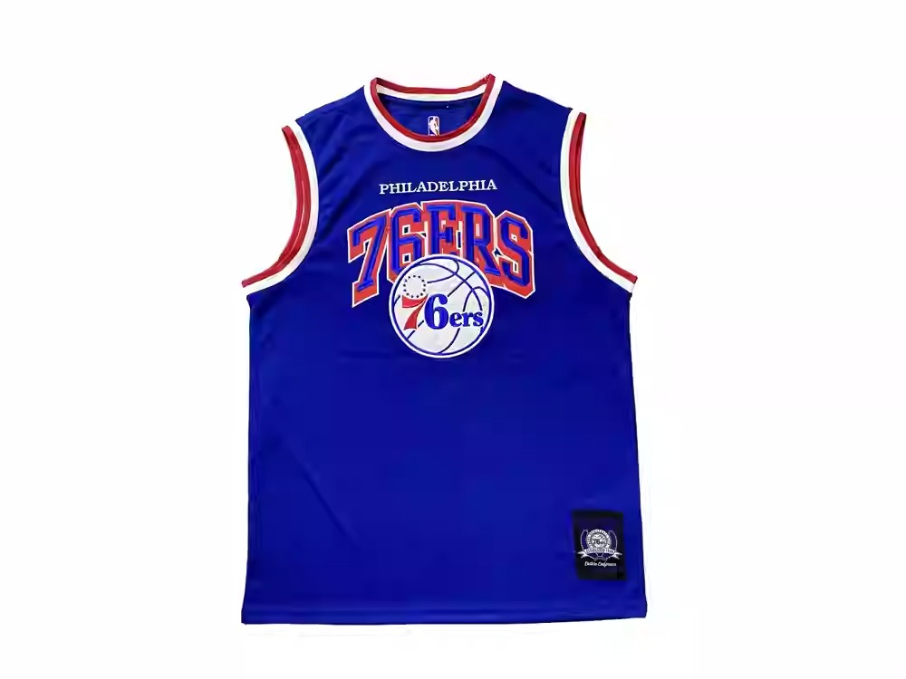 Buck Up Philadelphia 76ers Maillot Marine Violet 1132502