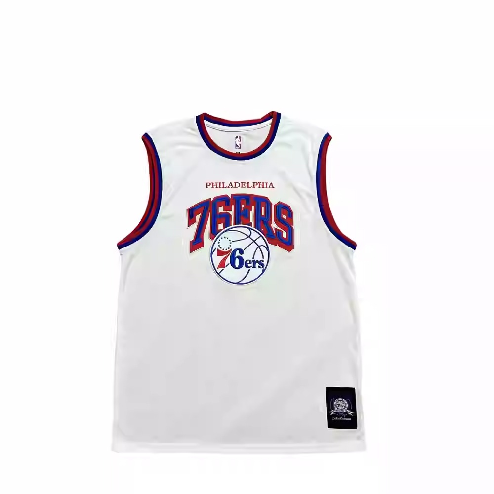 Buck Up Philadelphia 76ers Maillot Blanc Vert 1132517