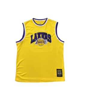 Maillot jaune des Lakers de Los Angeles Buck Up 1089997