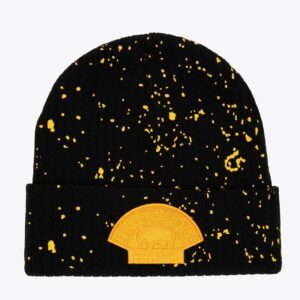 Mitchell & Ness Black Boston Bruins Nep Vintage Bonnet en tricot à revers Noir 1089743