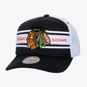 Mitchell & Ness Casquette snapback noire Chicago Blackhawks Sideline Trucker Noir 1089919